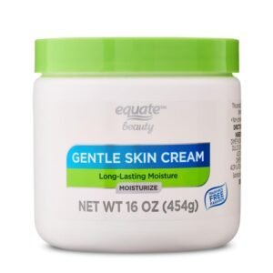 Equate Beauty Gentle Skin Cream, Long-Lasting Moisture, Fragrance Free, 16 oz